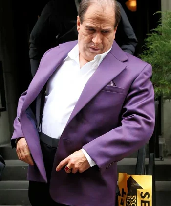 Colin Farrell The Penguin Purple Blazer