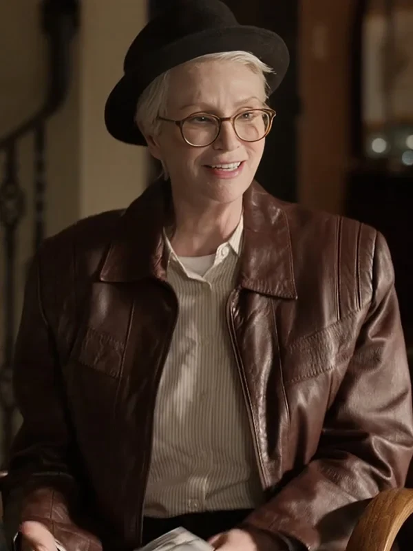 Jane Lynch Only Murders in the Building S04 Leather Jacket