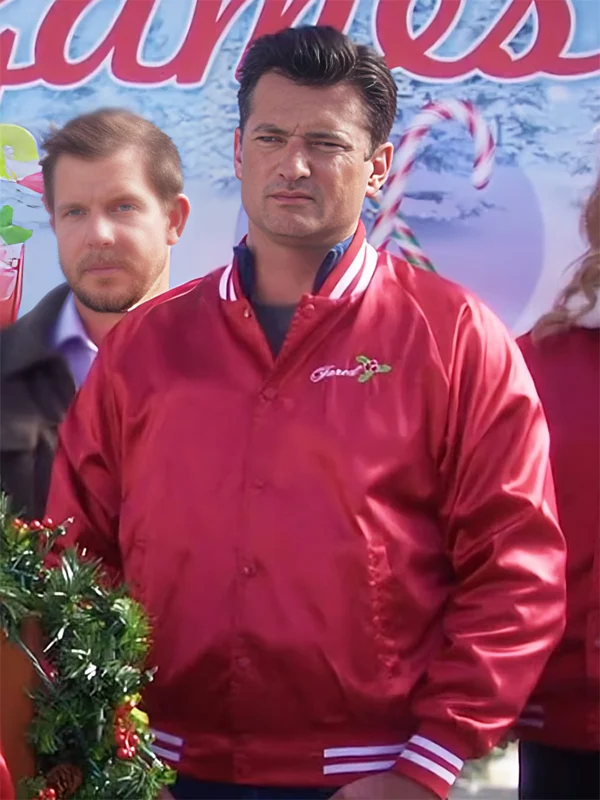 Jared Haul Out The Holly Lit Up Bomber Jacket