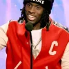 KaiCenat 2024 Streamer Awards Red Varsity Jacket