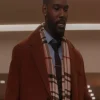 Kofi Siriboe Meet Me Next Christmas Trench Coat