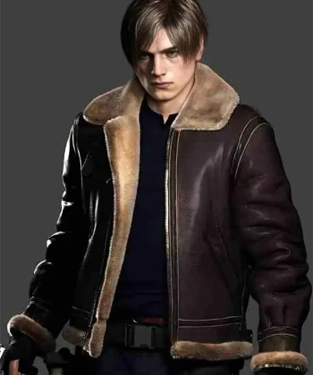 Resident Evil 4 Leon Kennedy Costume Jacket