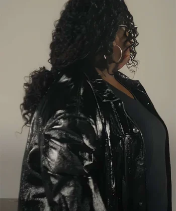 Style Me for Christmas Raven Goodwin Black Leather Jacket