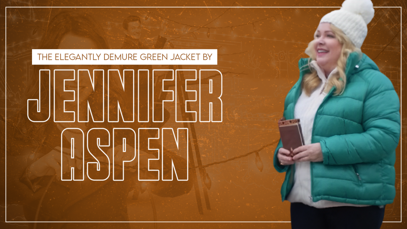 The Elegantly Demure Green Jacket By Jennifer Aspen