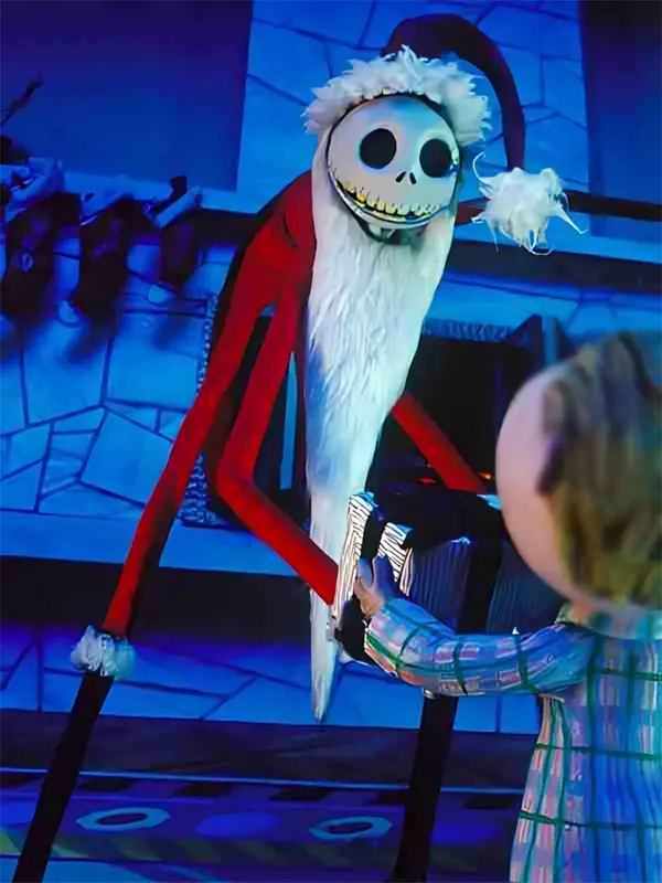 The Nightmare Before Christmas Jack Skellington In Santa Suit