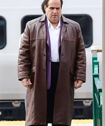 The Penguin Oswald Cobblepot Leather Coat