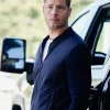 Tracker S02 Justin Hartley Blue Bomber Jacket