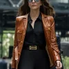 Black Bag 2025 Cate Blanchett Brown Jacket