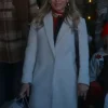 Candace Cameron Bure Home Sweet Christmas White Coat