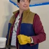 Deck the Walls Brysen Douglas Blue and Brown Vest