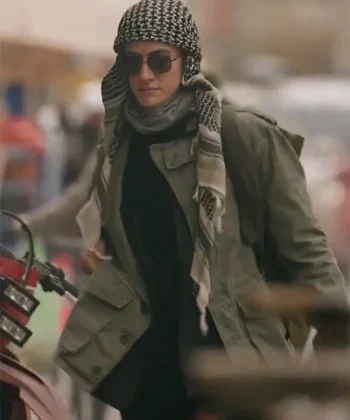 Dirty Angels Rona-Lee Shimon Grey Cotton Jacket