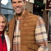 Home Sweet Christmas Cameron Mathison Brown Vest