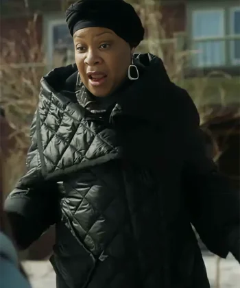 Juanita Jennings Cross Black Quilted Coat