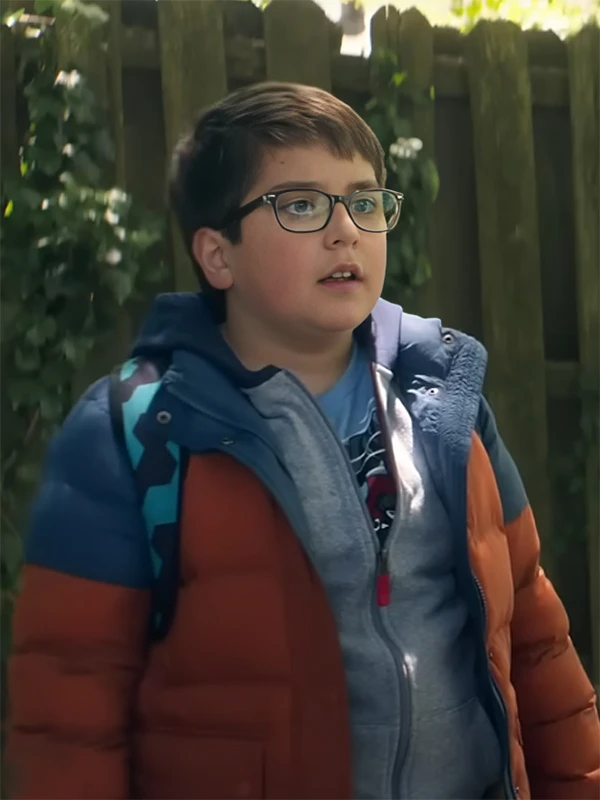 Liam Turner Dear Santa Colorblock Puffer Jacket