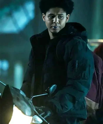 Rhenzy Feliz The Penguin Black Puffer Jacket