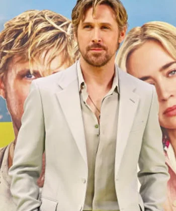 Ryan Gosling The Fall Guy Grey Blazer
