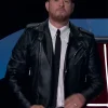 The Voice S026 Michael Bublé Black Biker Jacket