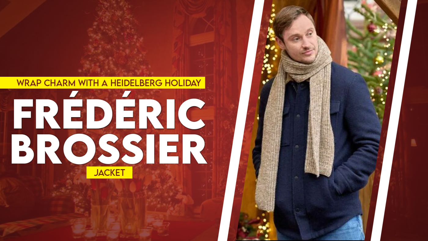 Wrap Charm with A Heidelberg Holiday Frédéric Brossier Jacket