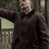 Lex van Dun Ferry 2 Brown Cotton Coat