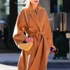 Romy Babygirl 2024 Brown Trench Coat
