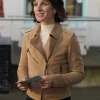 Shenae Grimes-Beech Love Of The Irish Beige Jacket