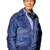Squid Game S02 Seong Gi-hun Blue Suede Jacket