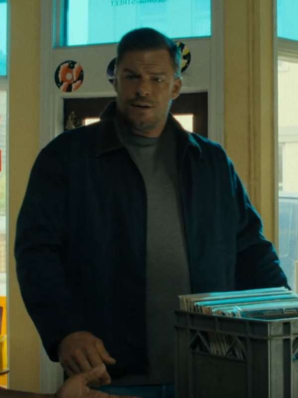 Reacher S03 Alan Ritchson Blue Jacket