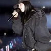 Coachella Billie Eilish Hooded Oversized Jacket