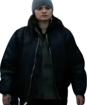 Cold Wallet Melonie Diaz Satin Bomber Jacket