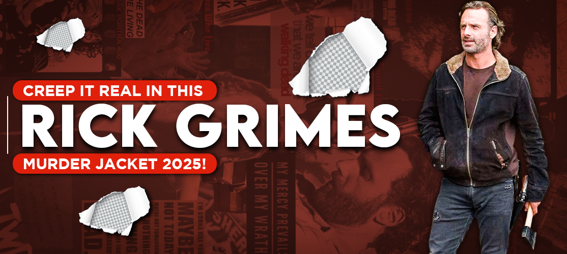 Creep It Real In This Rick Grimes Murder Jacket 2025