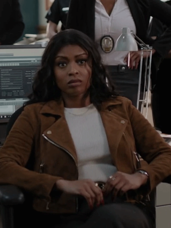 High Potential 2024 Daphne Forrester Brown Cropped Jacket