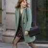 Diana Gómez Valeria S03 Green Coat