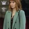 Diana Gómez Valeria S03 Green Wool Coat