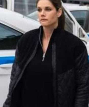 FBI S05 Maggie Bell Black and Grey Jacket