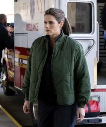 Maggie Bell FBI S05 Green Jacket