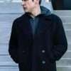 FBI S05 Stuart Scola Black Wool coat