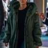 Maggie Bell FBI S02 Green Hooded Jacket