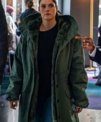 Maggie Bell FBI S02 Green Hooded Jacket