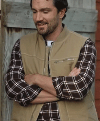 The Wish Swap 2025 Jake Foy Cotton beige Vest