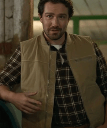 The Wish Swap Jake Foy Cotton beige Vest