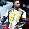 Mustard Super Bowl Motorcycle Leather Jacket