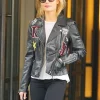 Kate Bosworth Black Leather Jacket