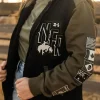 Cowboy Las Vegas Green and Black Hoodie