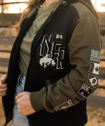 Cowboy Las Vegas Green and Black Hoodie