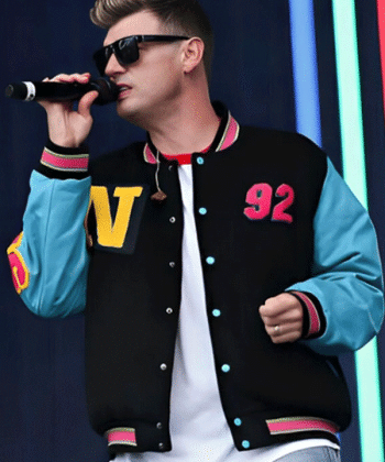 Nick Carter Black and Blue Jacket