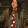 Olivia La Dolce Brown Bomber Jacket
