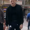 Philip Winchester Man with No Past Black Bomber Jacket