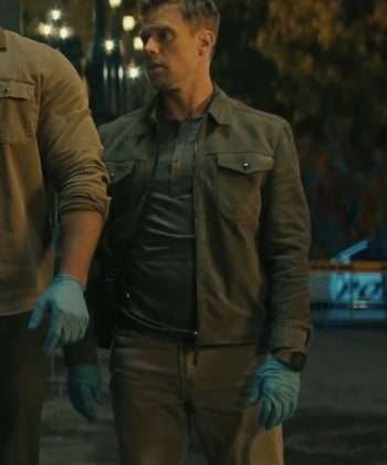 Reacher S02 David O’Donnell Grey Jacket