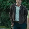 The Long Game Dennis Quaid Cotton Brown Jacket
