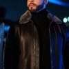 Daniel Sunjata Power Book II Ghost Black Leather Jacket